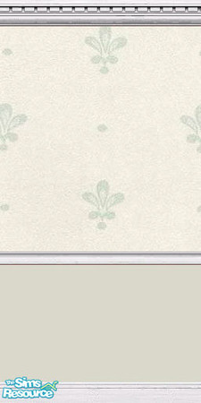 Sims 2 — Neutral de Lis by lilaclaughter — Perfectly nondescript in a hallway or bath.