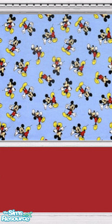Sims 2 — Mickey Mouse by lilaclaughter — An enduring favorite.