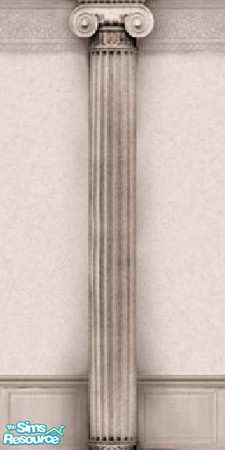 Sims 2 — large pilaster by The_Unicorn — -