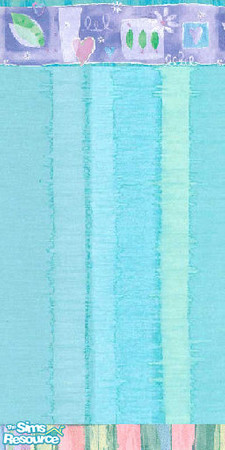 Sims 2 — Whimsical hearts 2 by moosercool — The second one, just another pretty wall for your sims.