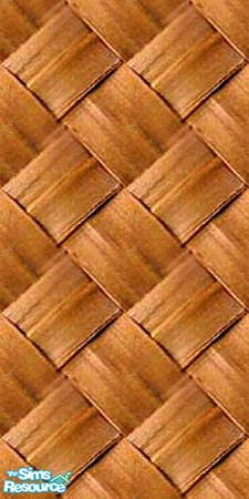 Sims 2 — Weave Wall 3 by Lorah — Weave... part of set. From soft tan to richer rust.