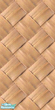 Sims 2 — Weave Wall 2 by Lorah — Weave... part of set. From soft tan to richer rust.