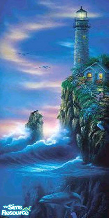 Sims 2 — Ocean Blue by ljkane — A touch of blue for your Ocean front property