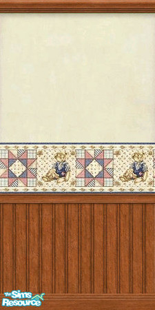 Sims 2 — LED UnBearAbly Quilt 6 by ladyearthdancer — UnBearAbly Quilt is unbearably cute..Adds a country charm to any