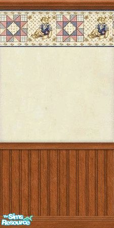 Sims 2 — LED UnBearAbly Quilt 5 by ladyearthdancer — UnBearAbly Quilt is unbearably cute..Adds a country charm to any