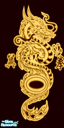 Sims 2 — gold dragon 2 by ead425 — ....