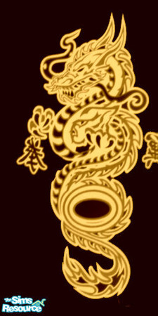 Sims 2 — gold dragon 1 by ead425 — .....