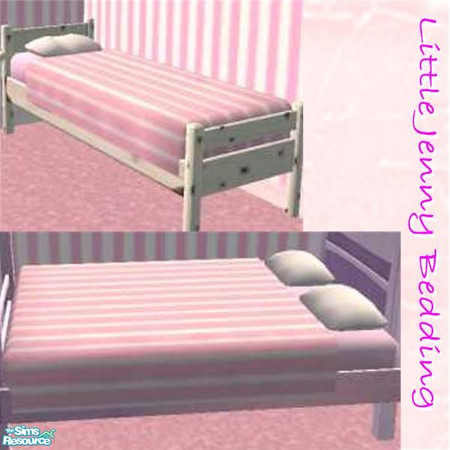 Sims 2 — Little Jenny Bedding by boredliljenni — This bedding, from the Little Jenny Collection, is perfect for your