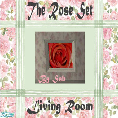 Sims 2 — Rose Collection Picture 2 by Sab — Rose Collection Picture 2 (Curtains, floor & wall found under Rose
