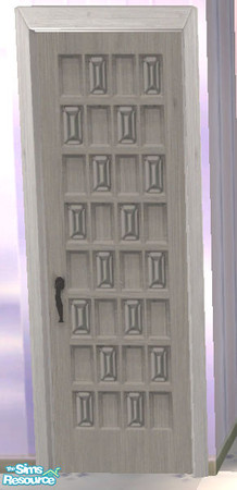 Sims 2 — Violi Classic door by Cloisonne — Classic door with some simple panel detail.
