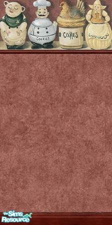 Sims 2 — kitchen 4 by moosercool — cookie jars... enough said