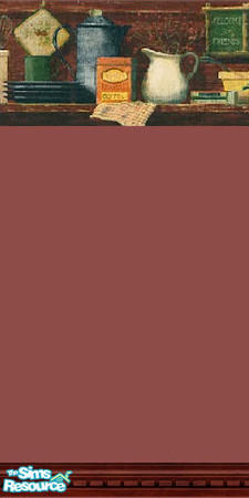 Sims 2 — kitchen 3 by moosercool — yet another lovely kitchen wall paper 