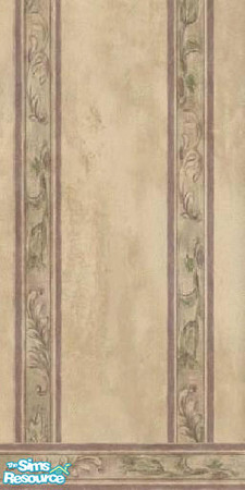 Sims 2 — sand stripe wall by The_Unicorn — -