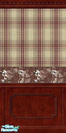 Sims 2 — Football Fever I - Red by wildstar24 — Football, soccer - call it what you will, this wallpaper will liven up
