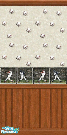 Sims 2 — Pinch Hitter - Black by wildstar24 — Sure to please beer-chugging, pretzel-munching crowds.