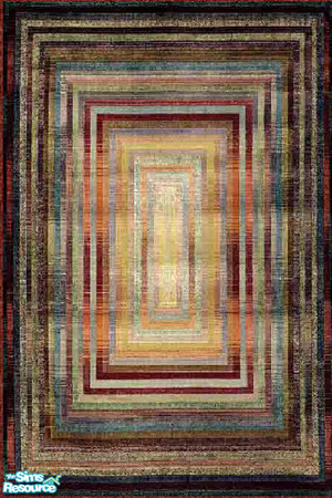 Sims 2 — Brown rug 5 by Helena — -
