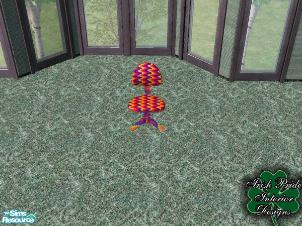 Sims 2 — Rainbow Extreme Office Chair by Irish Pride — The Rainbow Office Chair is color match to the Alienware and