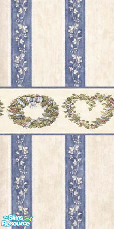 Sims 2 — country wall by The_Unicorn — -