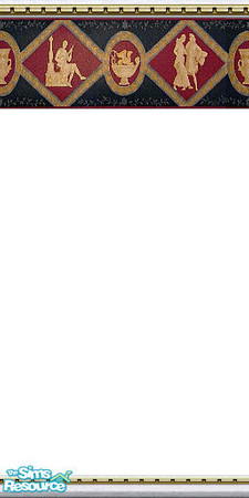 Sims 2 — Renaissance White by Lorah — Sincere in its simplicity. Renaissance White is part of Border set.