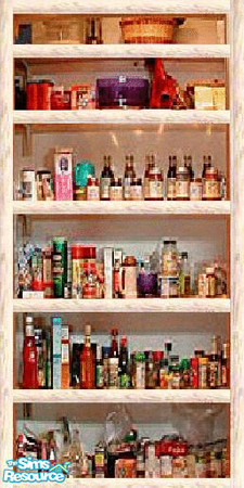 Sims 2 — pantry by The_Unicorn — -