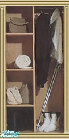 Sims 2 — wall dresser by The_Unicorn — 4