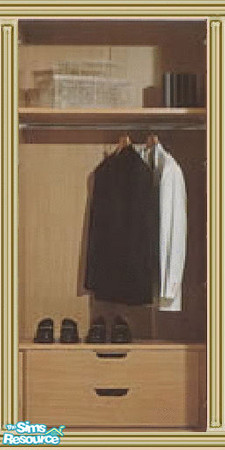 Sims 2 — wall dresser by The_Unicorn — 3