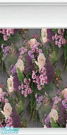 Sims 2 — lilac flowers by The_Unicorn — -