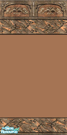 Sims 2 — african wall 3 by The_Unicorn — -