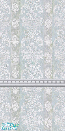 Sims 2 — Sea Side 1 by Lorah — Lower section of wall and upper wall in greys, blues and cream.