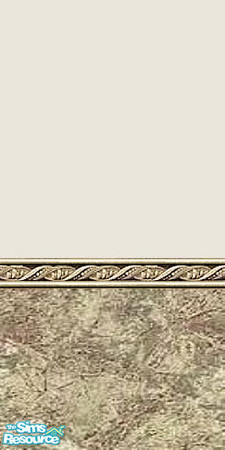 Sims 2 — Moss Faux Stucco Cream by Lorah — Looks sofisticated in a livingroom with full moss wall as pictured. 