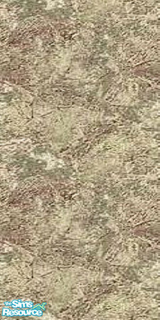 Sims 2 — Moss Faux Stucco by Lorah — This full wall of faux moss with its blends of cream, green and brown, creates a