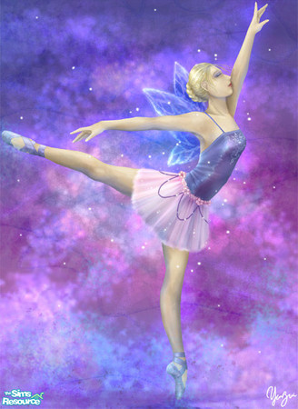 Sims 2 — Dark Design's Sugar Plum Fairy by Dark_Design — And she dances the Dance of the Sugar Plum Fairy, 'til she