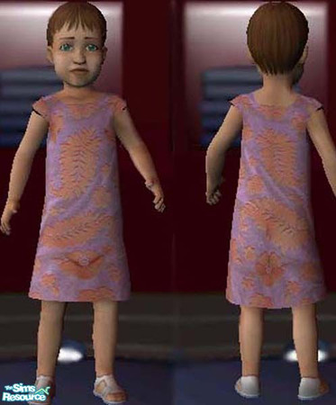 Sims 2 — Spring Floral by HBallisonM — Old Navy floral print.