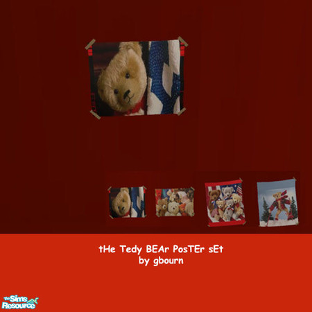 Sims 2 — beAr3 POSTER by gbourn — Colourful posters for child and teen bedrooms