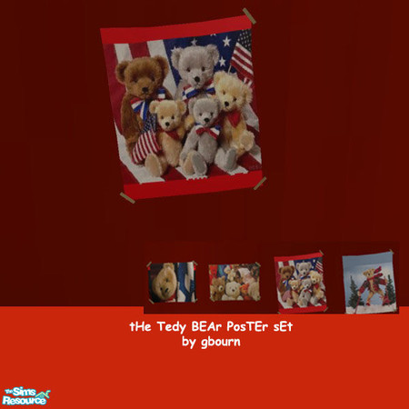 Sims 2 — beAr2 POSTER by gbourn — Colourful posters for child and teen bedrooms