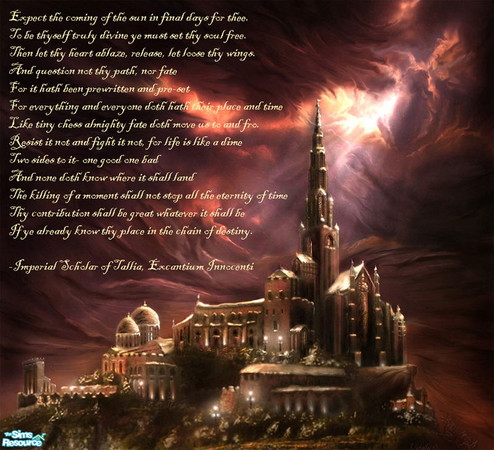 Sims 2 — Dark Design's Majestic 02 by Dark_Design — Expect the coming of the sun... Part of Dark Design's Fantasy Real