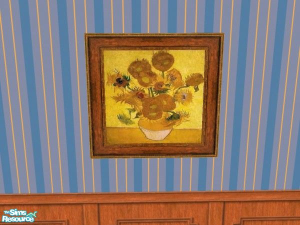 Sims 2 — Vincent van Gogh - Sunflowers by Helena — Vincent is the best !!!