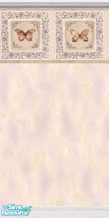 Sims 2 — Butterfly Set - Butterfly Boarder by stitchy — Part of a set.