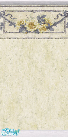 Sims 2 — Rose and Ribbons - Cream Boarder by stitchy — Part of a set.