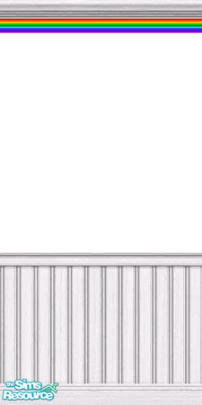 Sims 2 — White Paint with Beadboard by stitchy — Please rate this if you like it :)