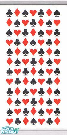Sims 2 — Poker Wallpaper by MorbidFerris — Whether your Sims are playing cards or are just very obsessed with Alice in