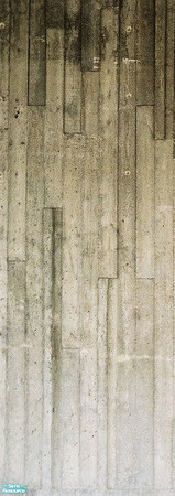 Sims 2 — Concrete Wall 1 by jonzku — This is the first wall of my set. Use this concrete wall together with the other