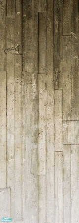Sims 2 — Concrete Wall 2 by jonzku — This is the second wall of my set. Use this concrete wall together with the other