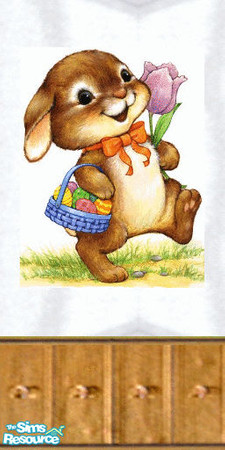 Sims 2 — Easter Bunny wall by ead425 — Easter bunny