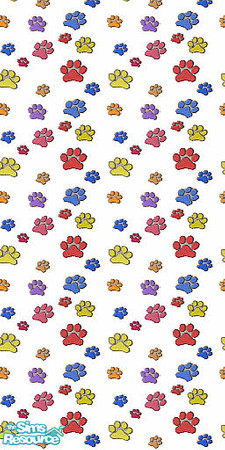 Sims 2 — Pawfections Complete by Lorah — Blue dog paw prints or purple cat paw prints? Whatever from they match the