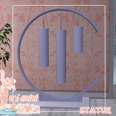 Sims 2 — Bridal Wind statue by sww — made by sww
