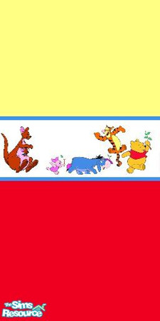 Sims 2 — Winnie the Pooh Border by SROBERTS427 — By Sabrina