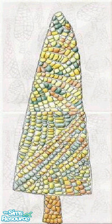 Sims 2 — Lovely trees wall 5 by Helena — -