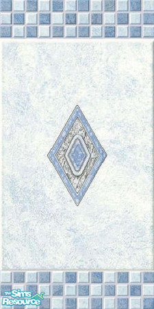 Sims 2 — Azure wall 6 by Helena — -