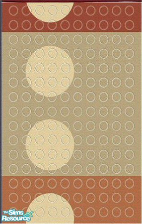 Sims 2 — Modern 5 by Trollsan — You need to download Echo's 3x4 rug for this recolor to work. 